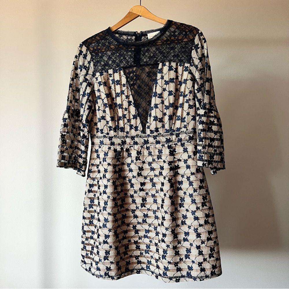 Foxiedox Blue Cocktail Dress Size Large